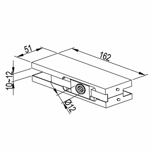 KMJ11320-Upper Patch fitting(M 201)